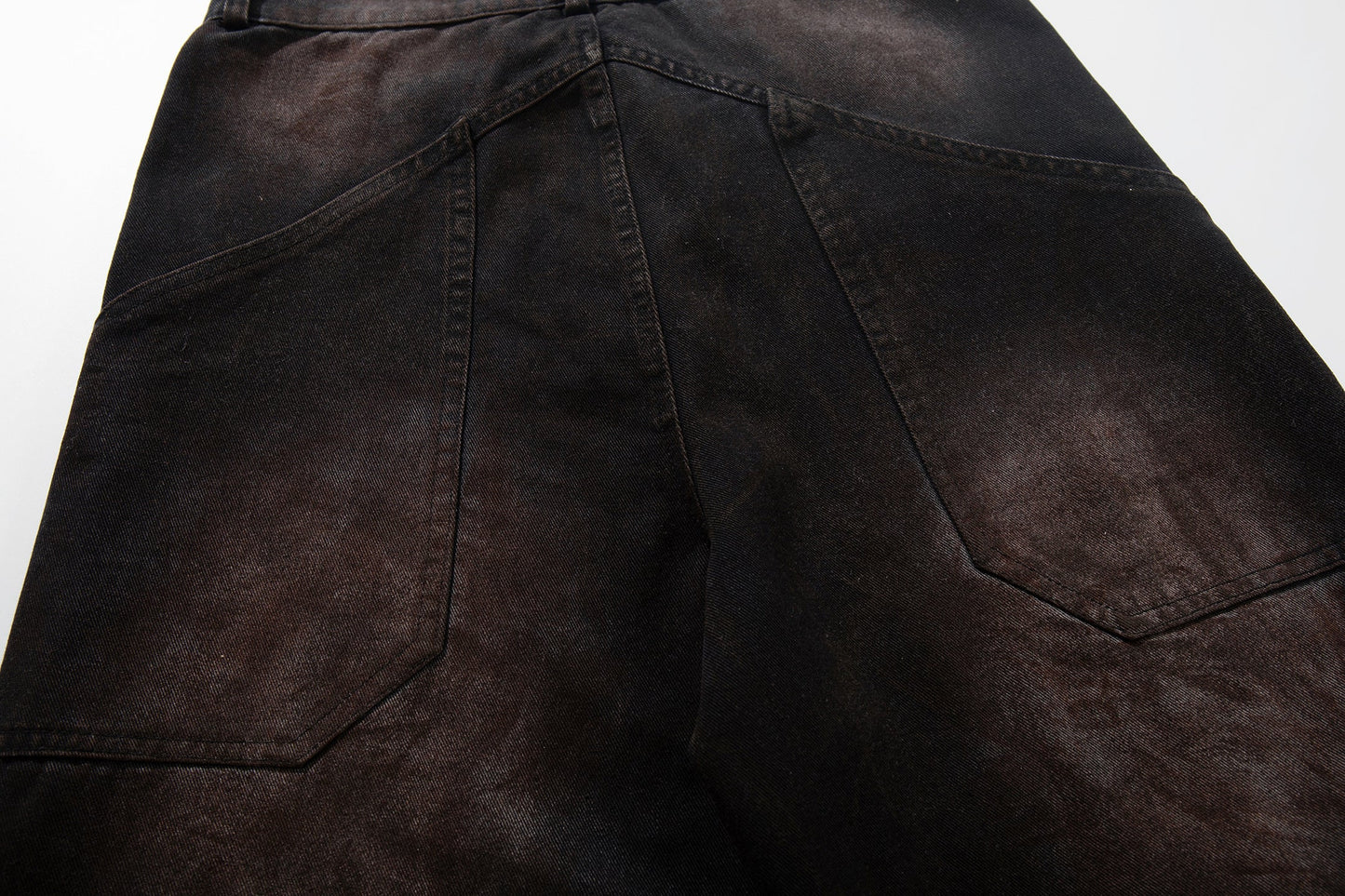 CapCabin Panel-Washed Wide-Leg Pants