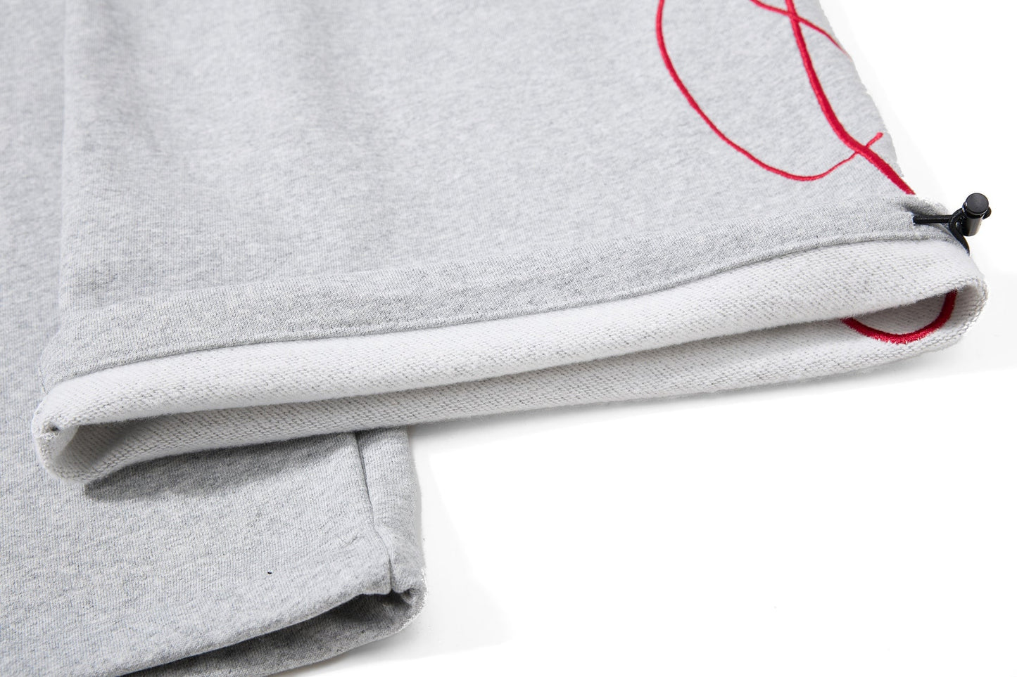 CapCabin “Varsity Crest Wide-Leg Sweatpants”