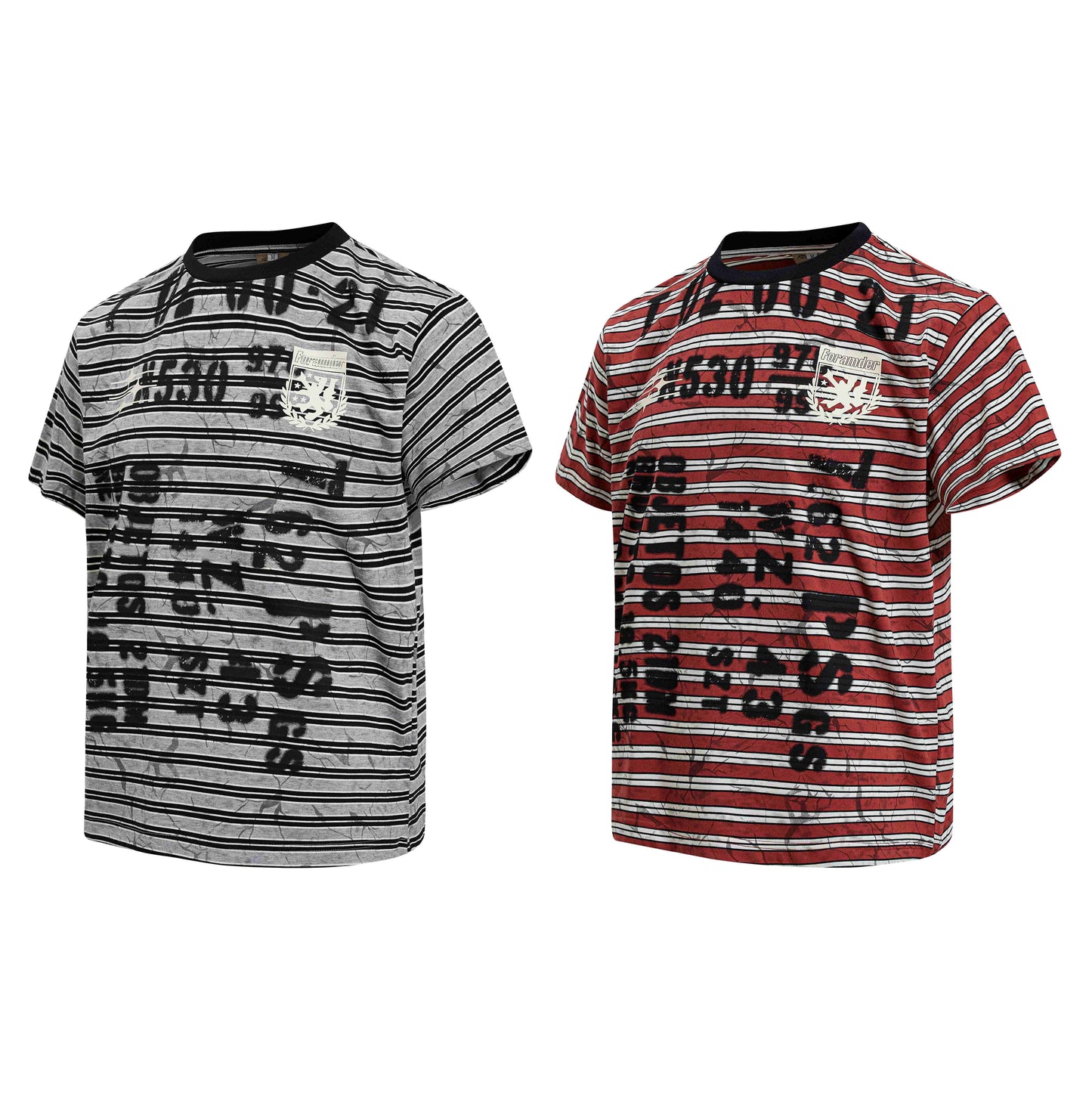 CapCabin “Graffiti Stripe Chaos Tee”