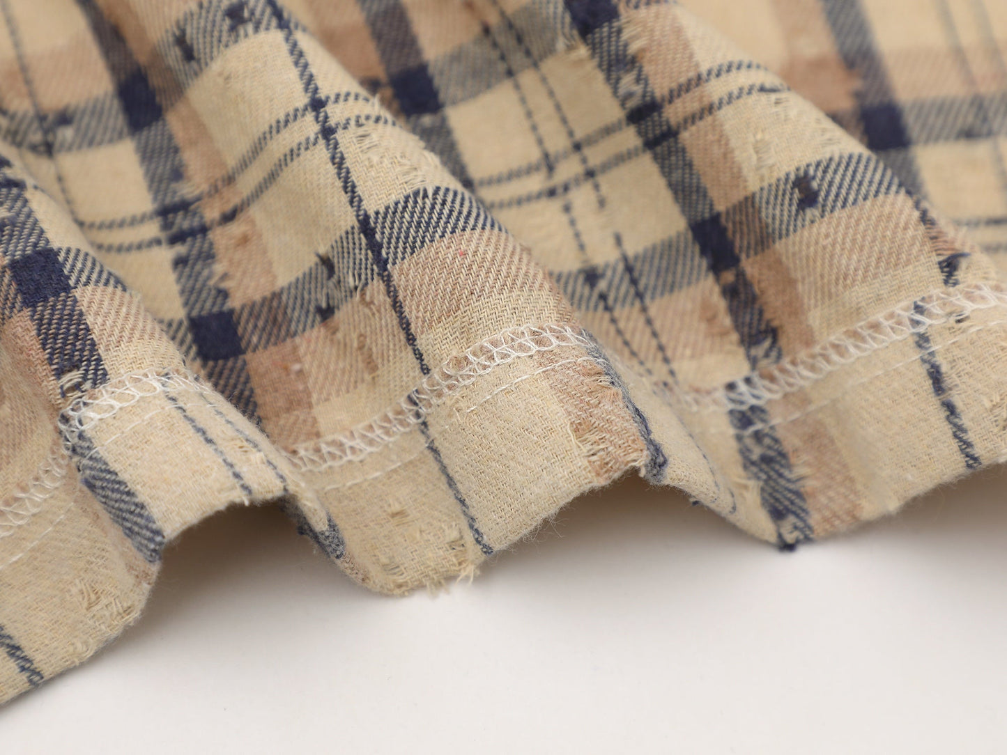 CapCabin “Burn The Script” Plaid Shirt