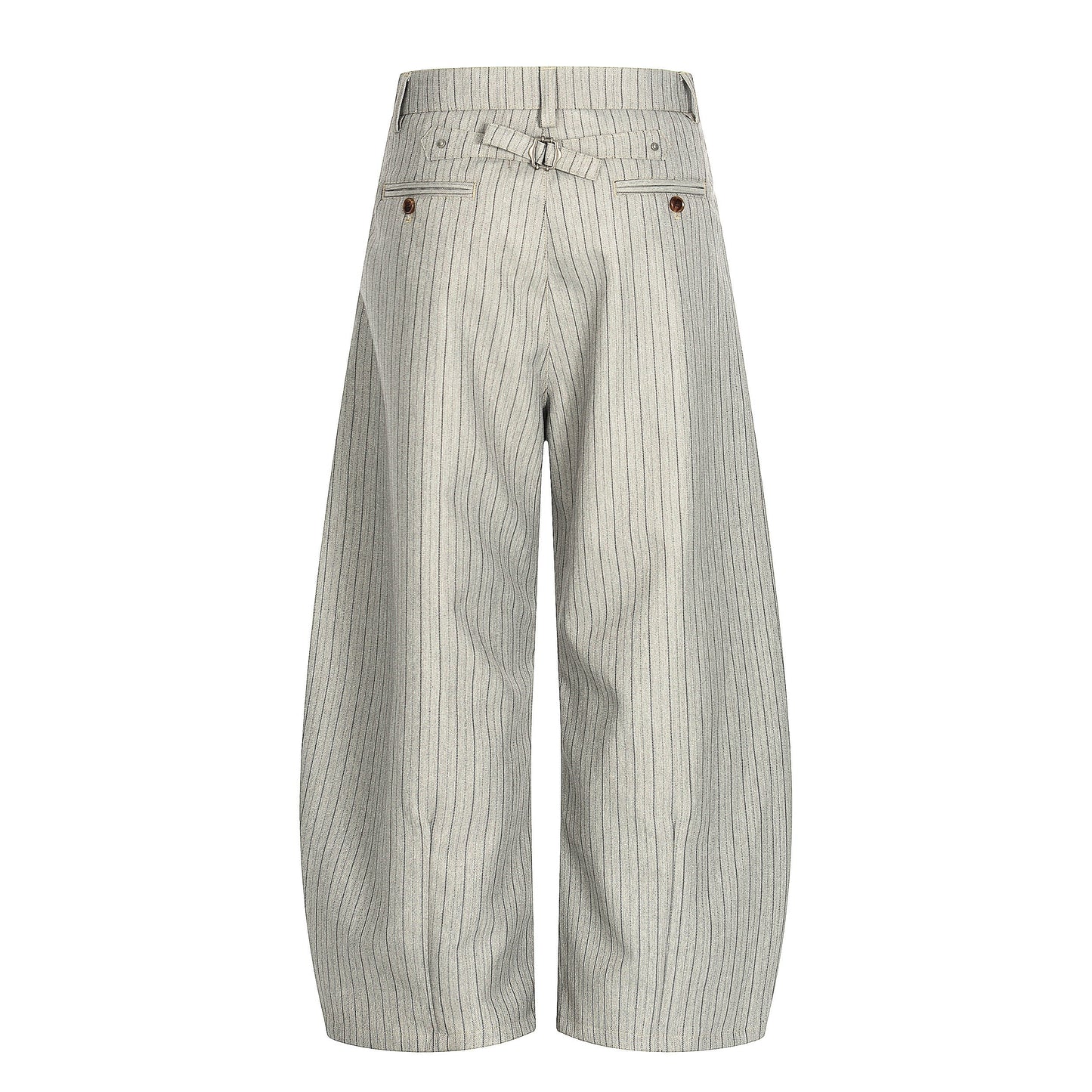 CapCabin Vintage Stripe Barrel Trousers