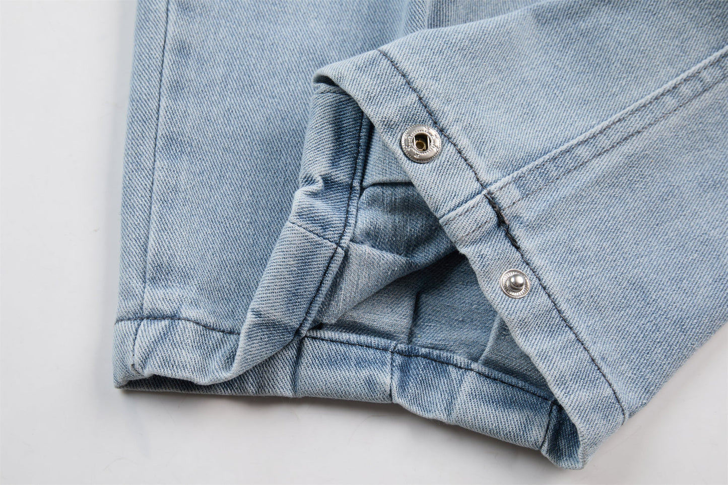 CapCabin Sculpted Denim Balloon Pants