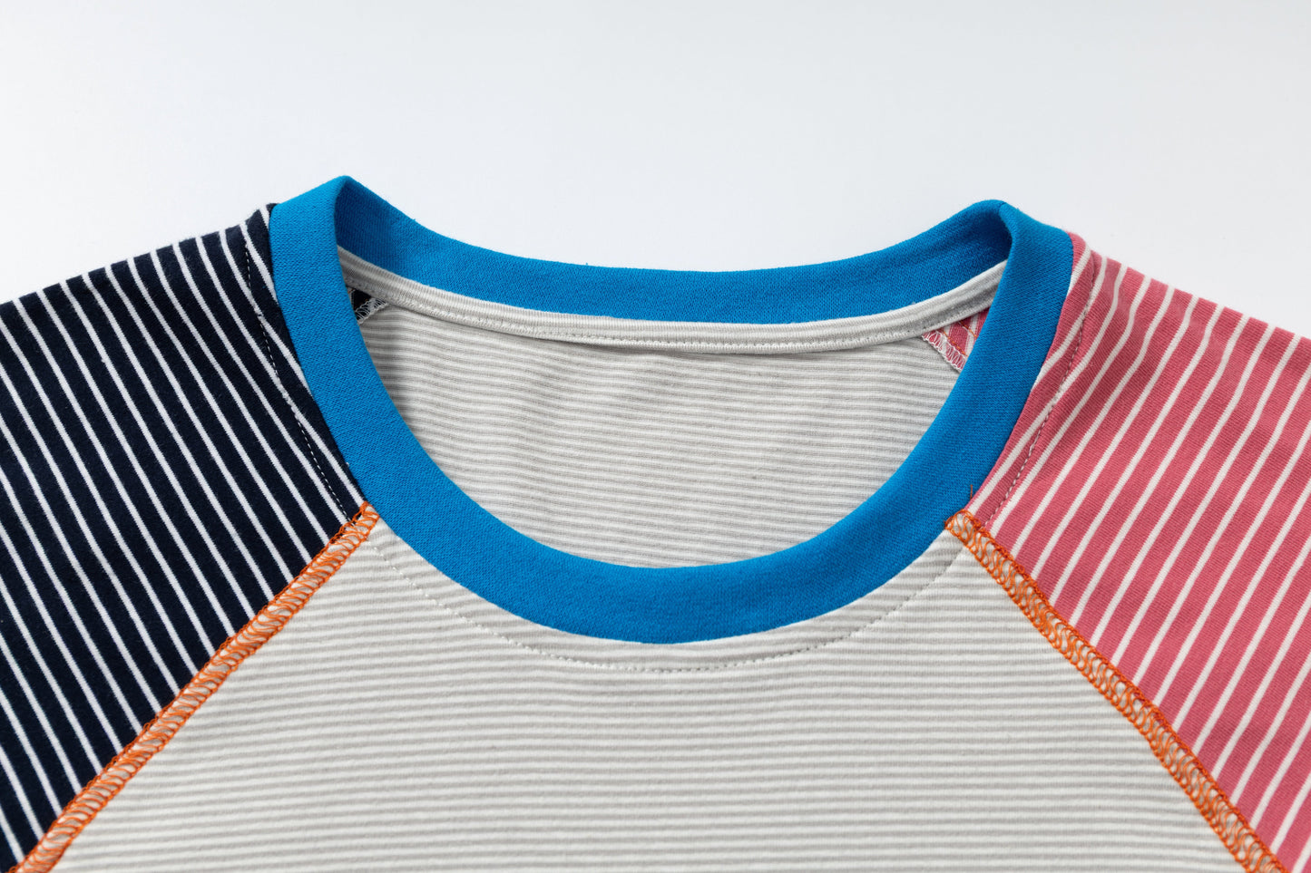 CapCabin Contrast Stripe Raglan Tee