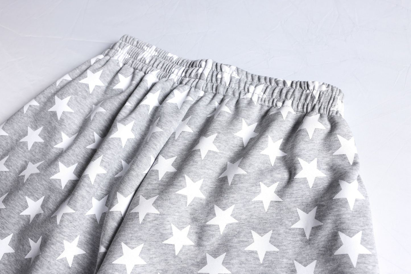 CapCabin Star Print Wide-Leg Sweatpants