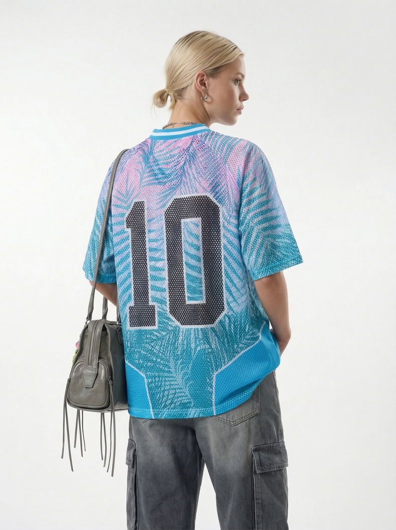 CapCabin “Tropical 10” Mesh Jersey T-Shirt