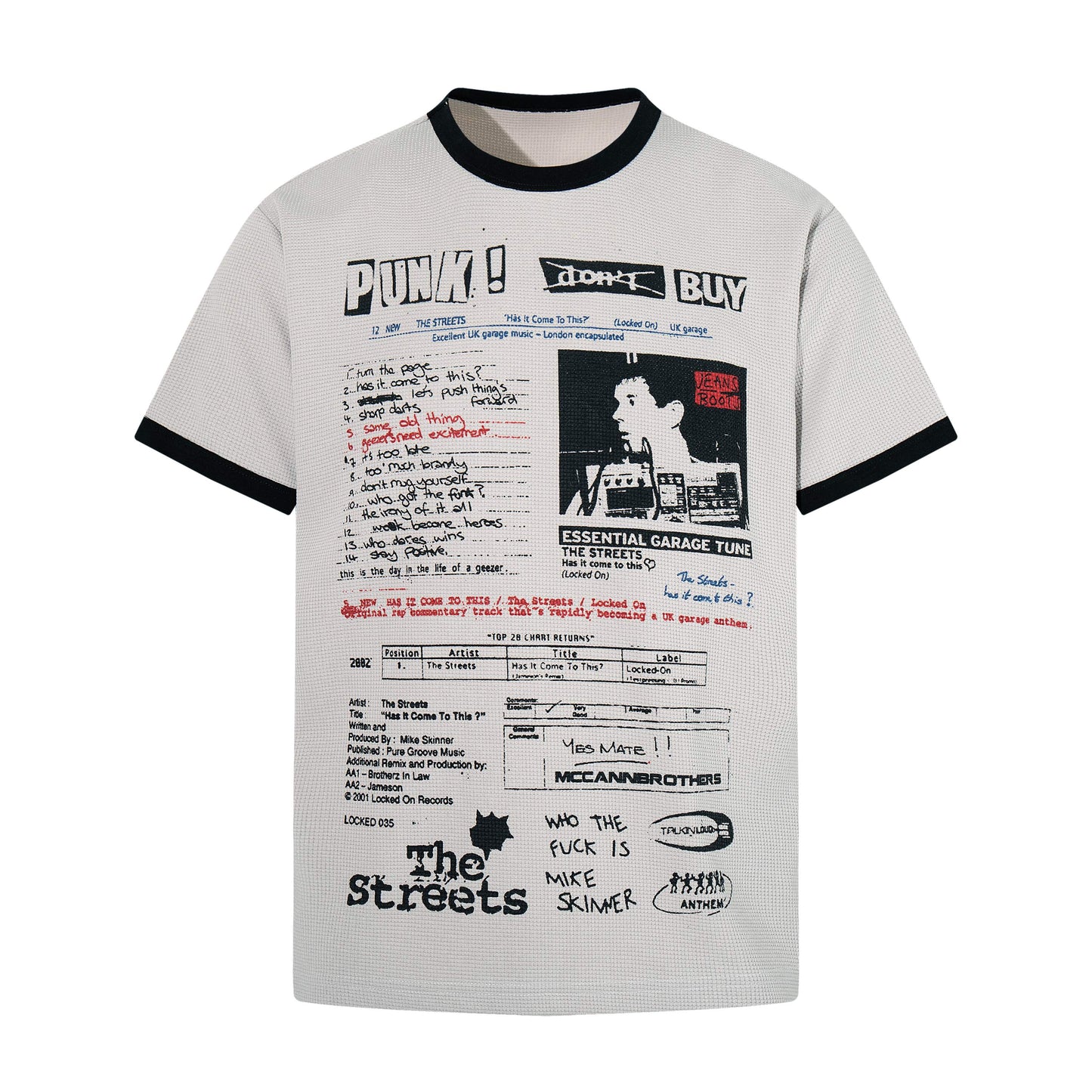CapCabin Punk Editorial Graphic T-Shirt