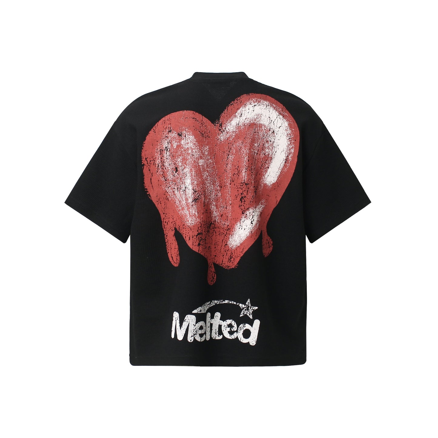 CapCabin Melted Heart Ribcage Graphic Tee