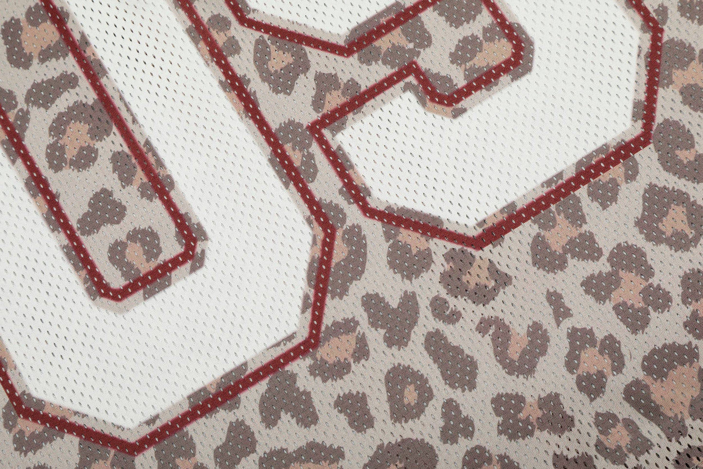 CapCabin “Leopard Varsity Mesh Jersey”