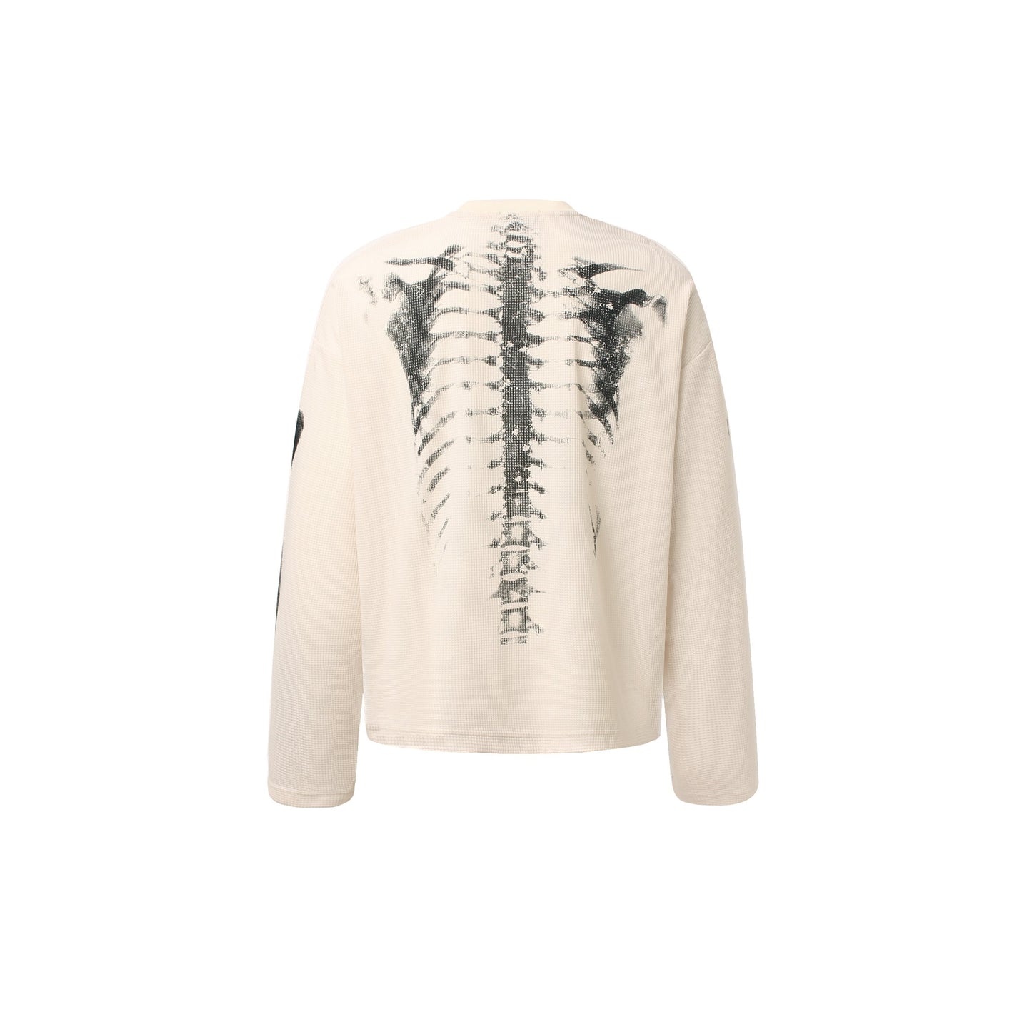 CapCabin Skeleton Print Long Sleeve Tee