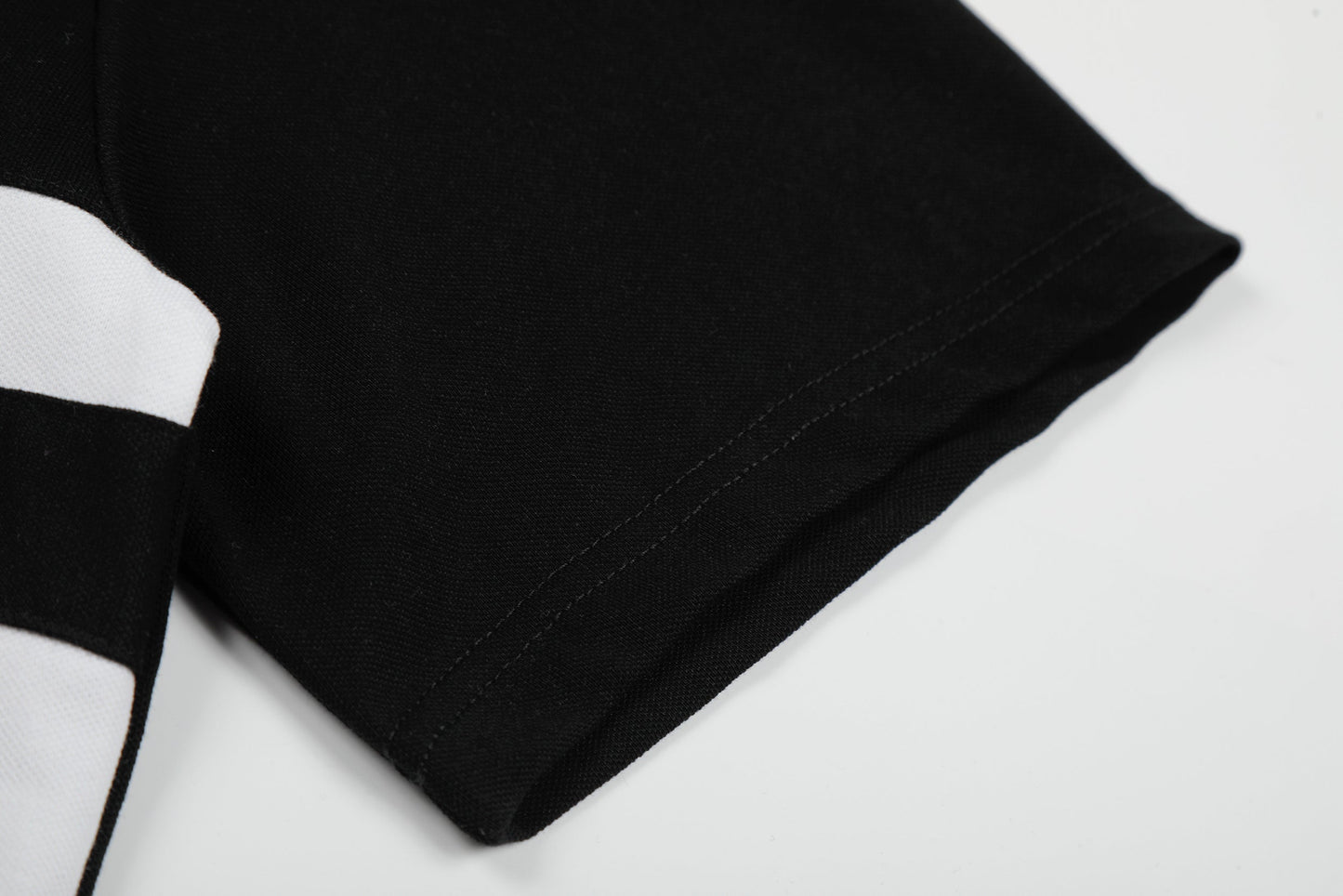 CapCabin “Classic Stripe Crest Polo Tee”