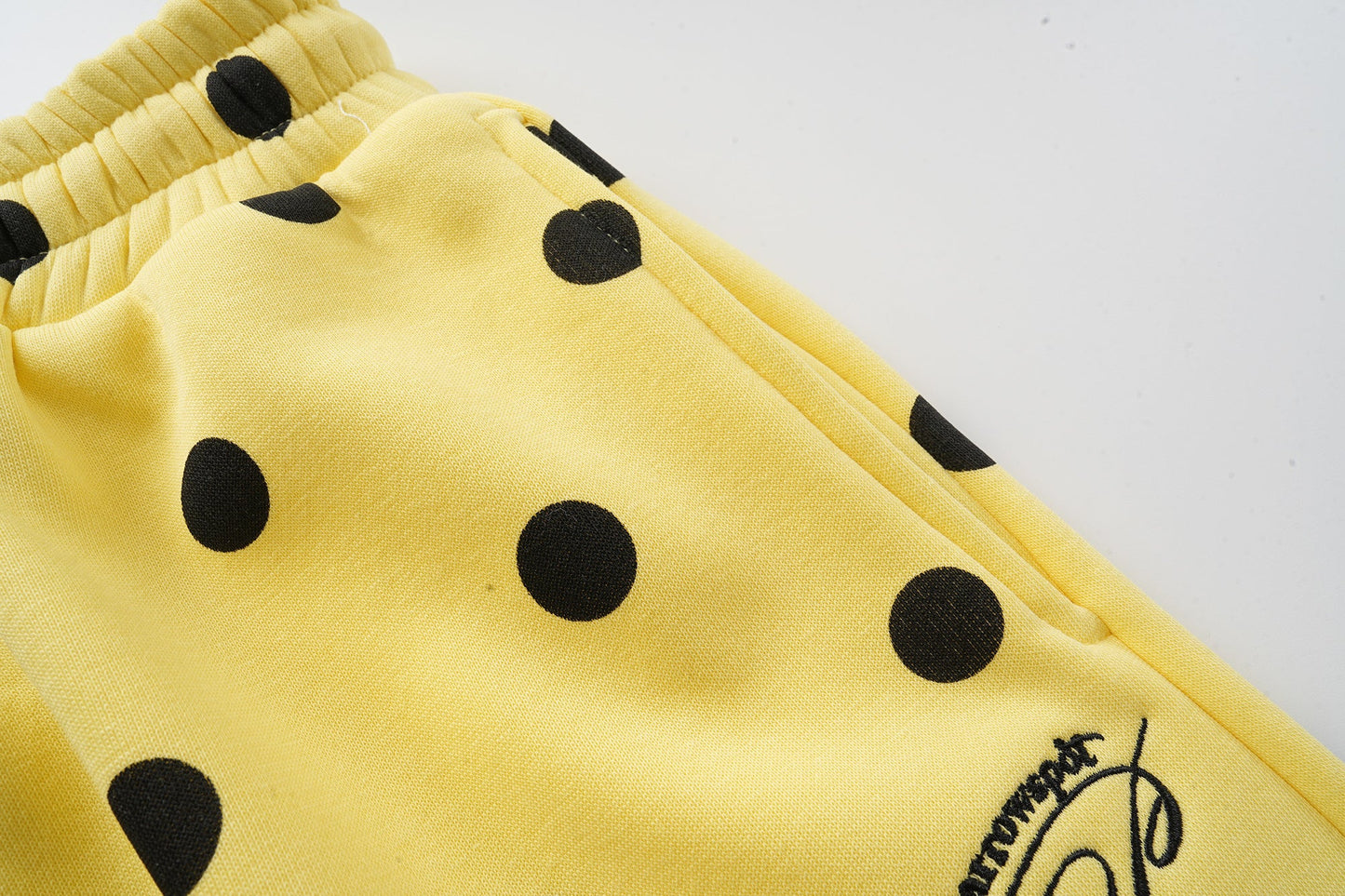 CapCabin Polka Dot Wide-Leg Pants