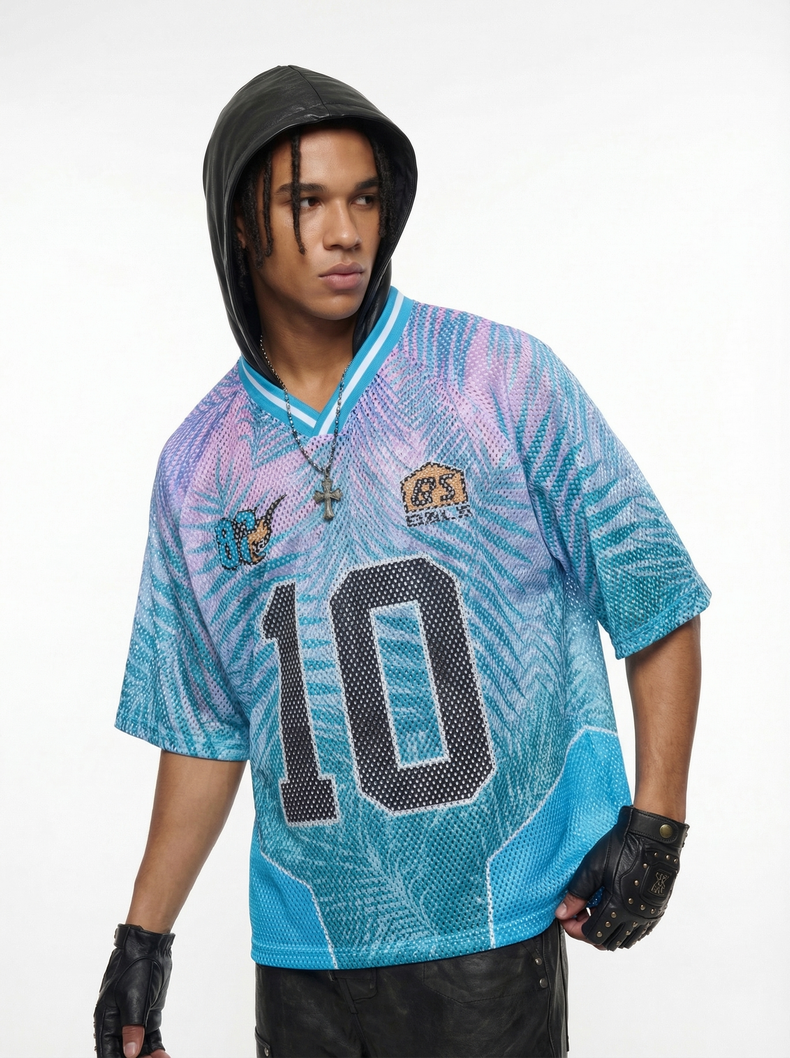 CapCabin “Tropical 10” Mesh Jersey T-Shirt