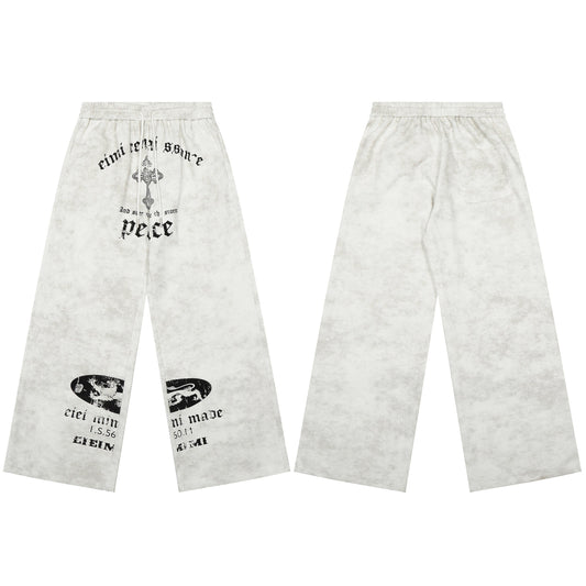 CapCabin Vintage Graphic Sweatpants