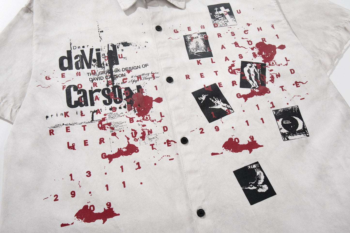 CapCabin “Distorted Archive” Short Sleeve Shirt