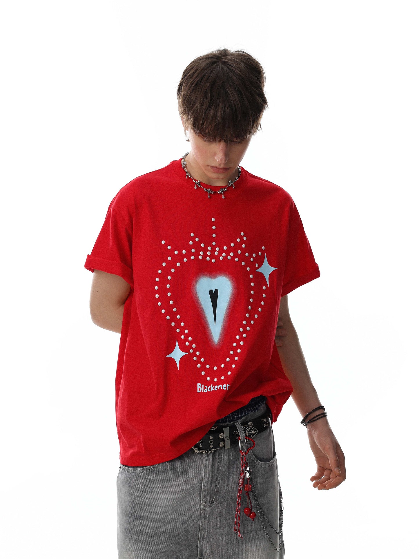 CapCabin “Crystal Heart Graphic Tee”