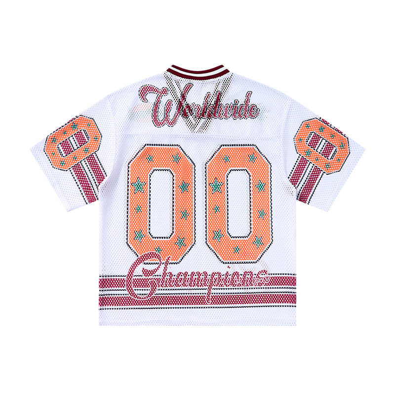 CapCabin “Champions 00” Mesh Jersey T-Shirt