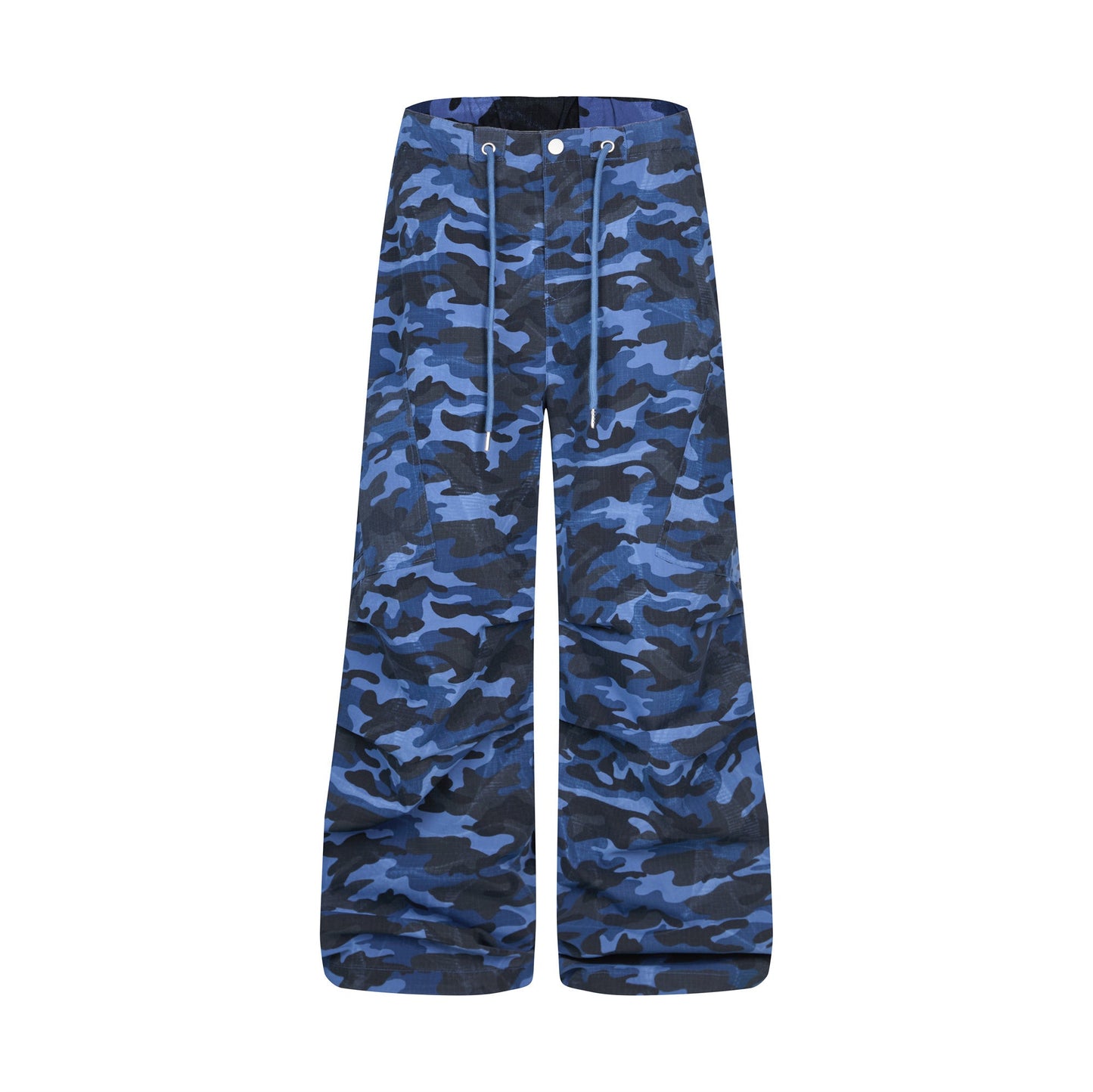 CapCabin Pink Camo Wide-Leg Pants