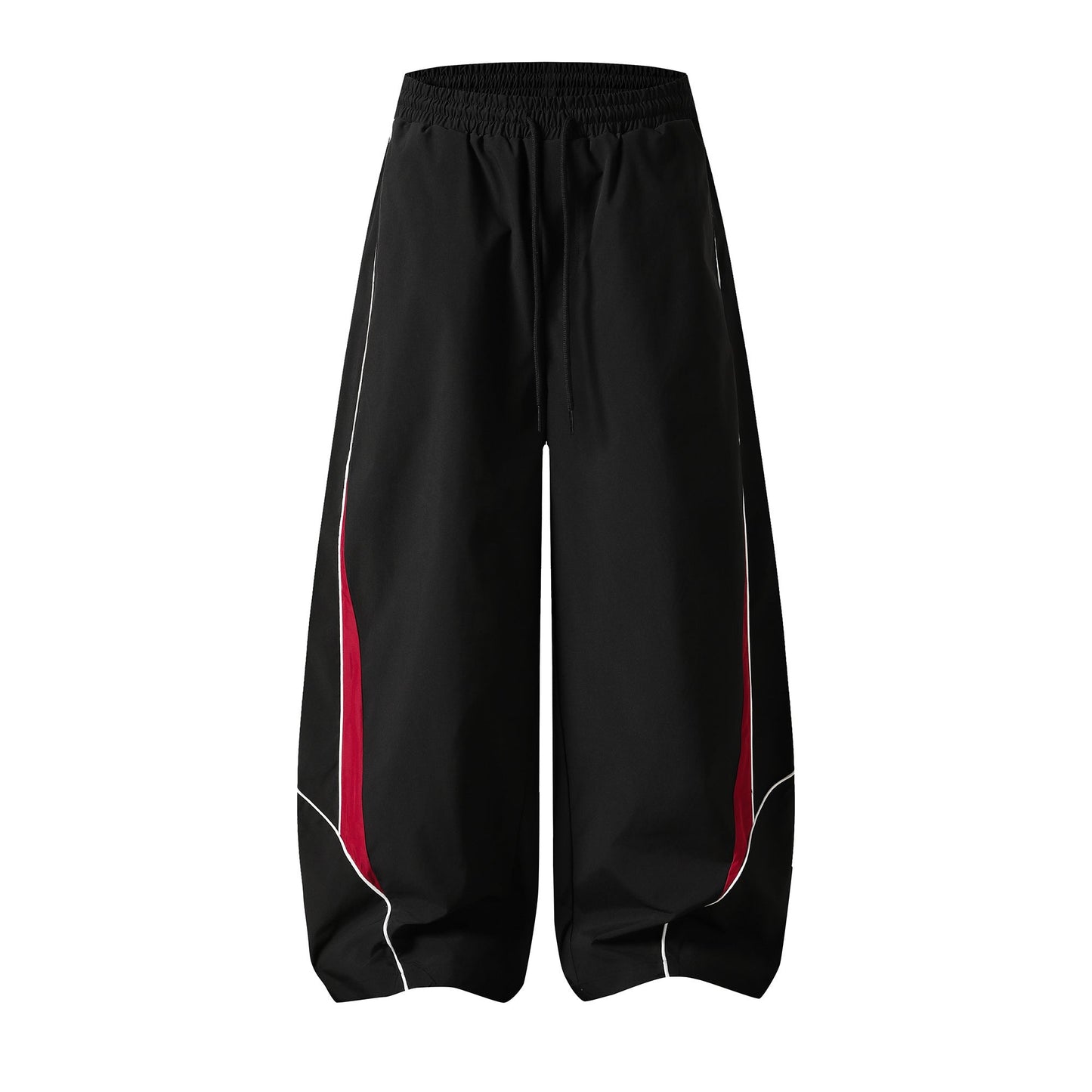 CapCabin Contrast Panel Mesh Track Pants