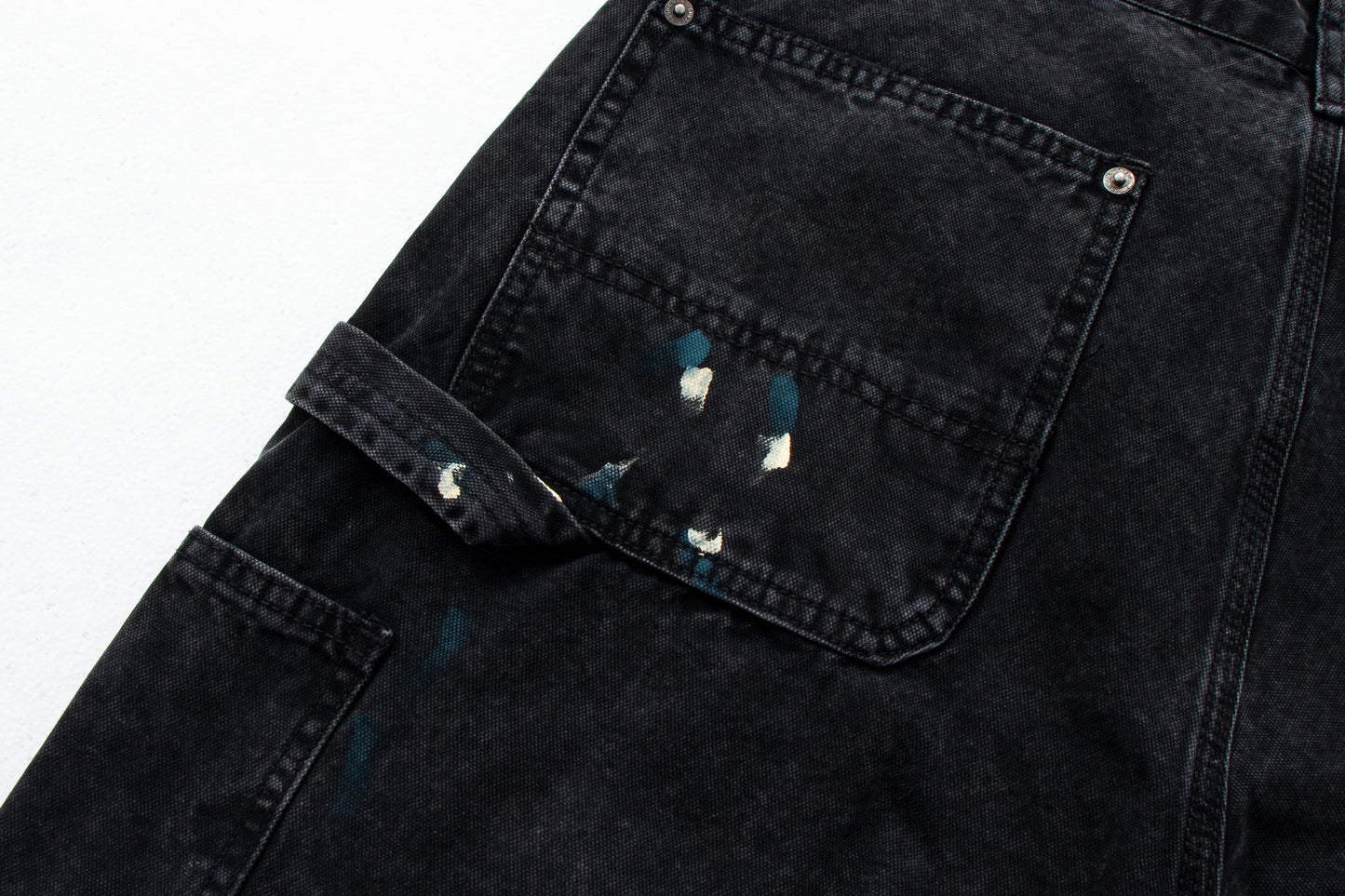 CapCabin Distressed Workwear Denim Pants