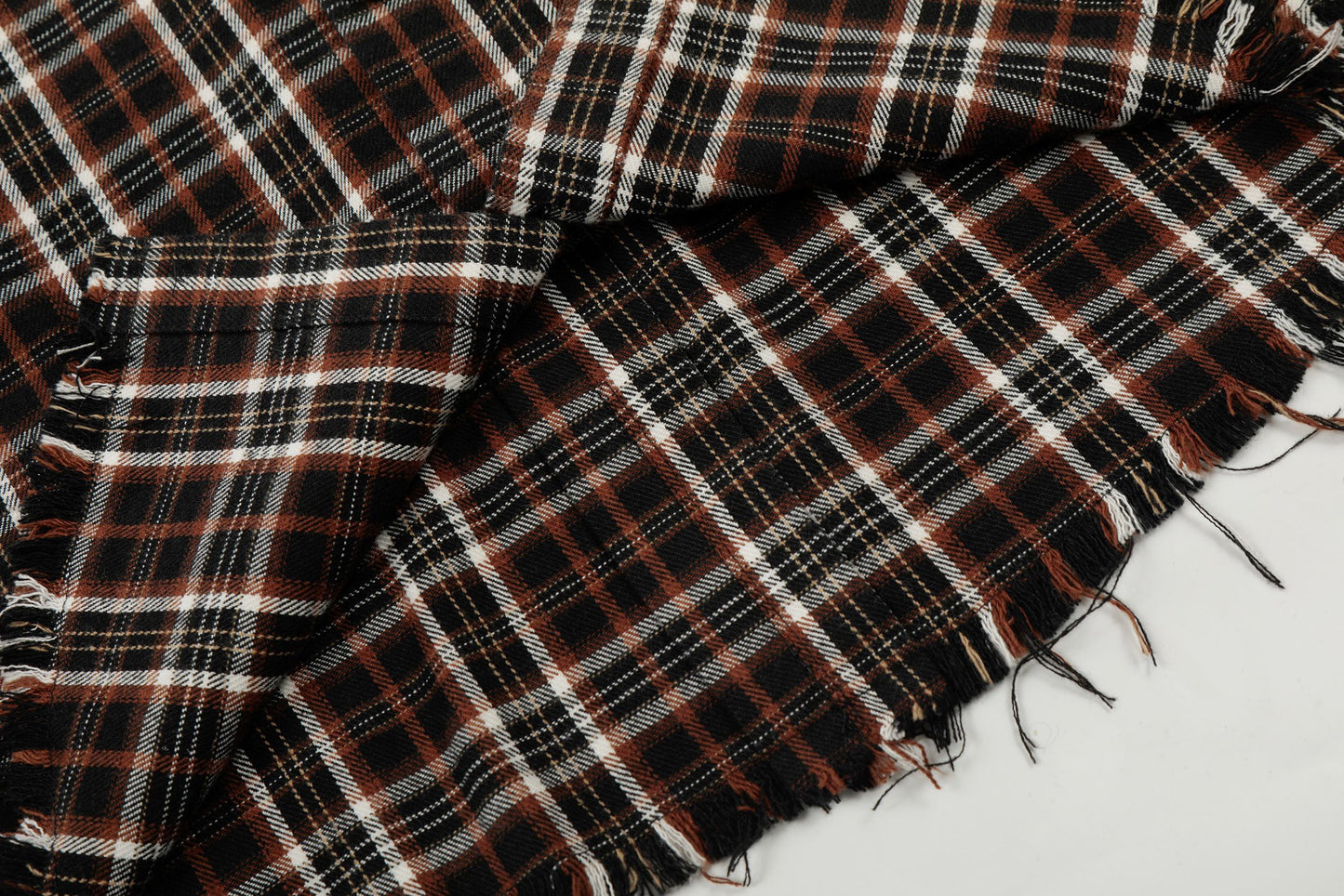 CapCabin “Distressed Plaid Short Sleeve Shirt”