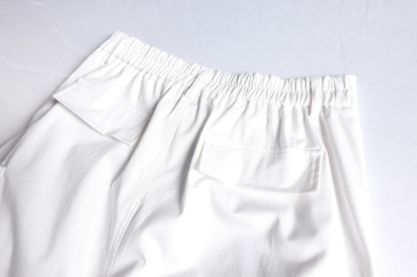 CapCabin Graphic Cargo Wide-Leg Pants