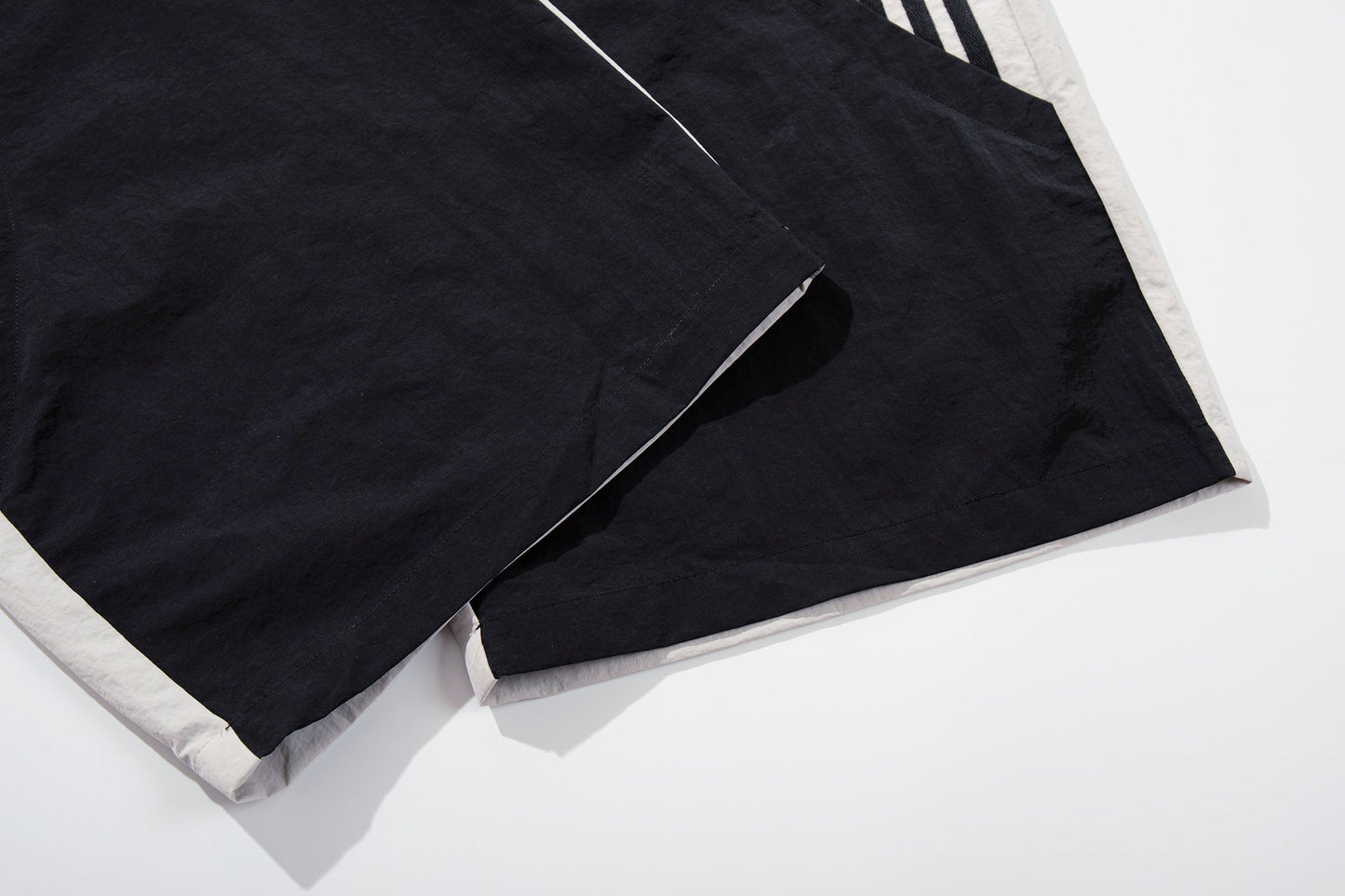 CapCabin Script Graphic Wide-Leg Track Pants