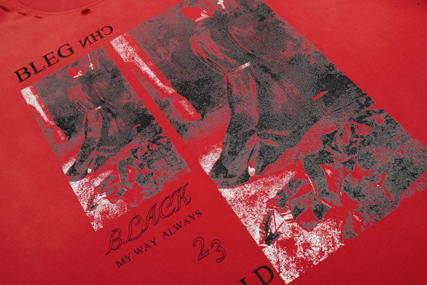 CapCabin “Vintage Distressed Graphic Tee”