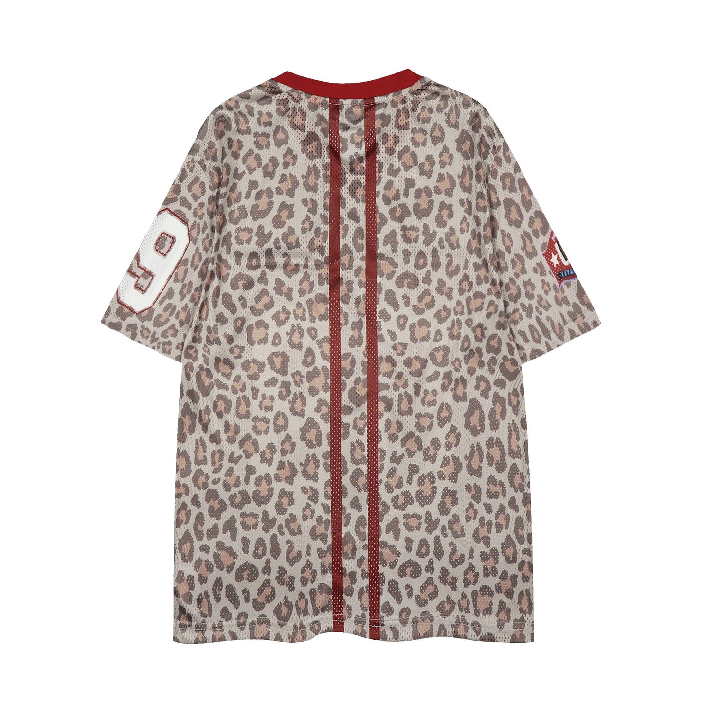 CapCabin “Leopard Varsity Mesh Jersey”