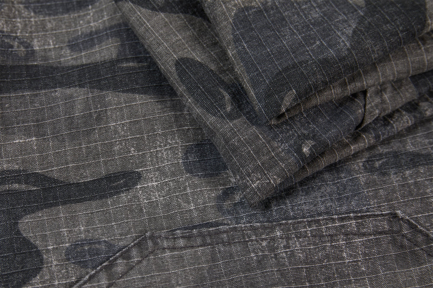 CapCabin Dark Camo Wide-Leg Pants