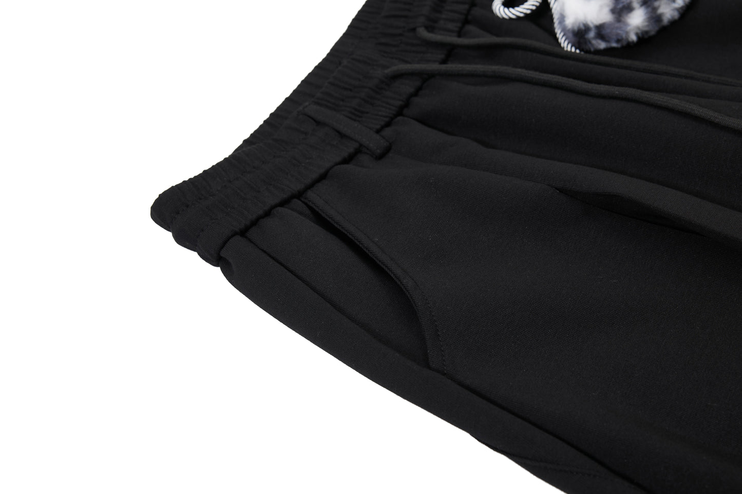 CapCabin Script Wide-Leg Sweatpants