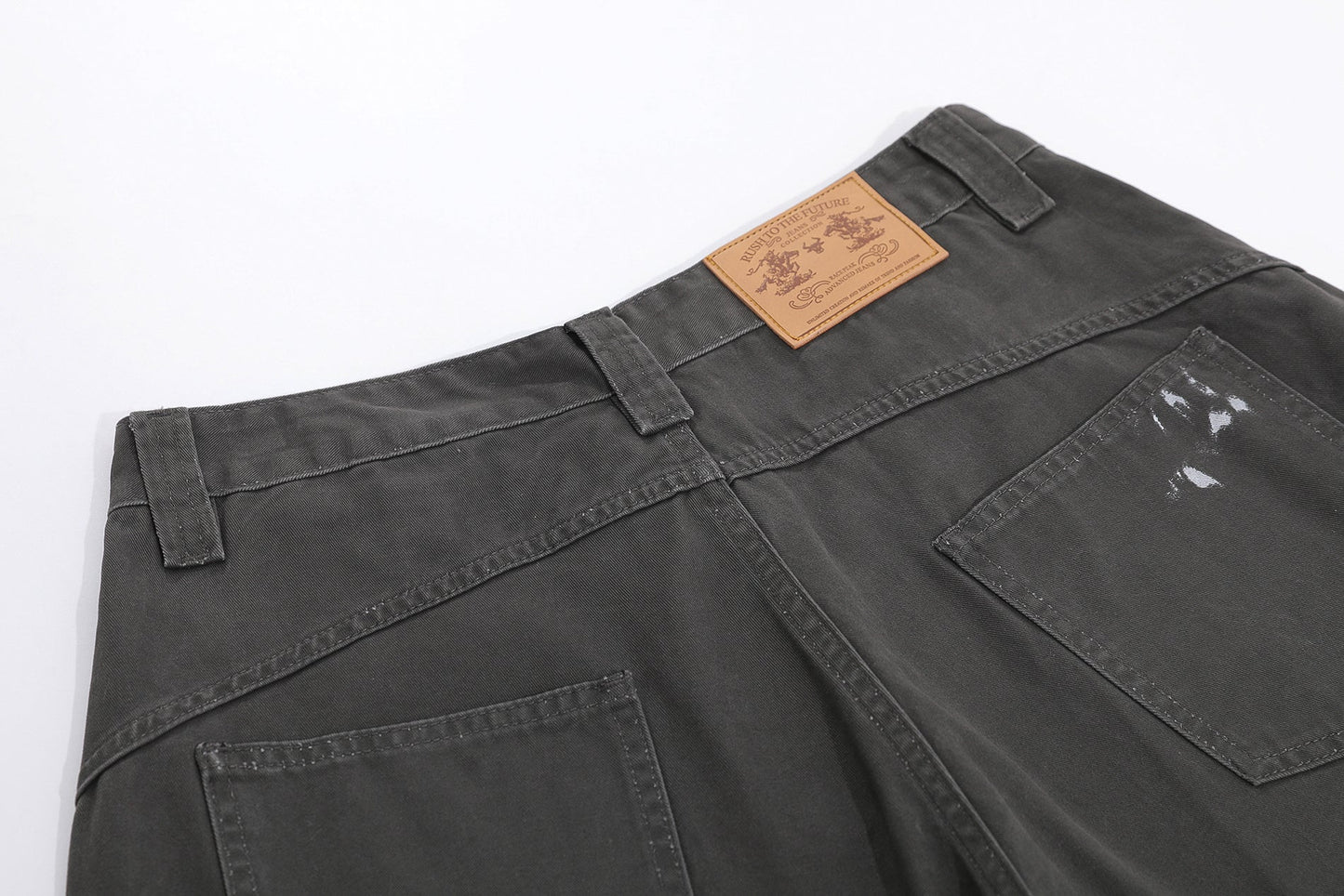 CapCabin “Distressed Utility Cargo Shorts”