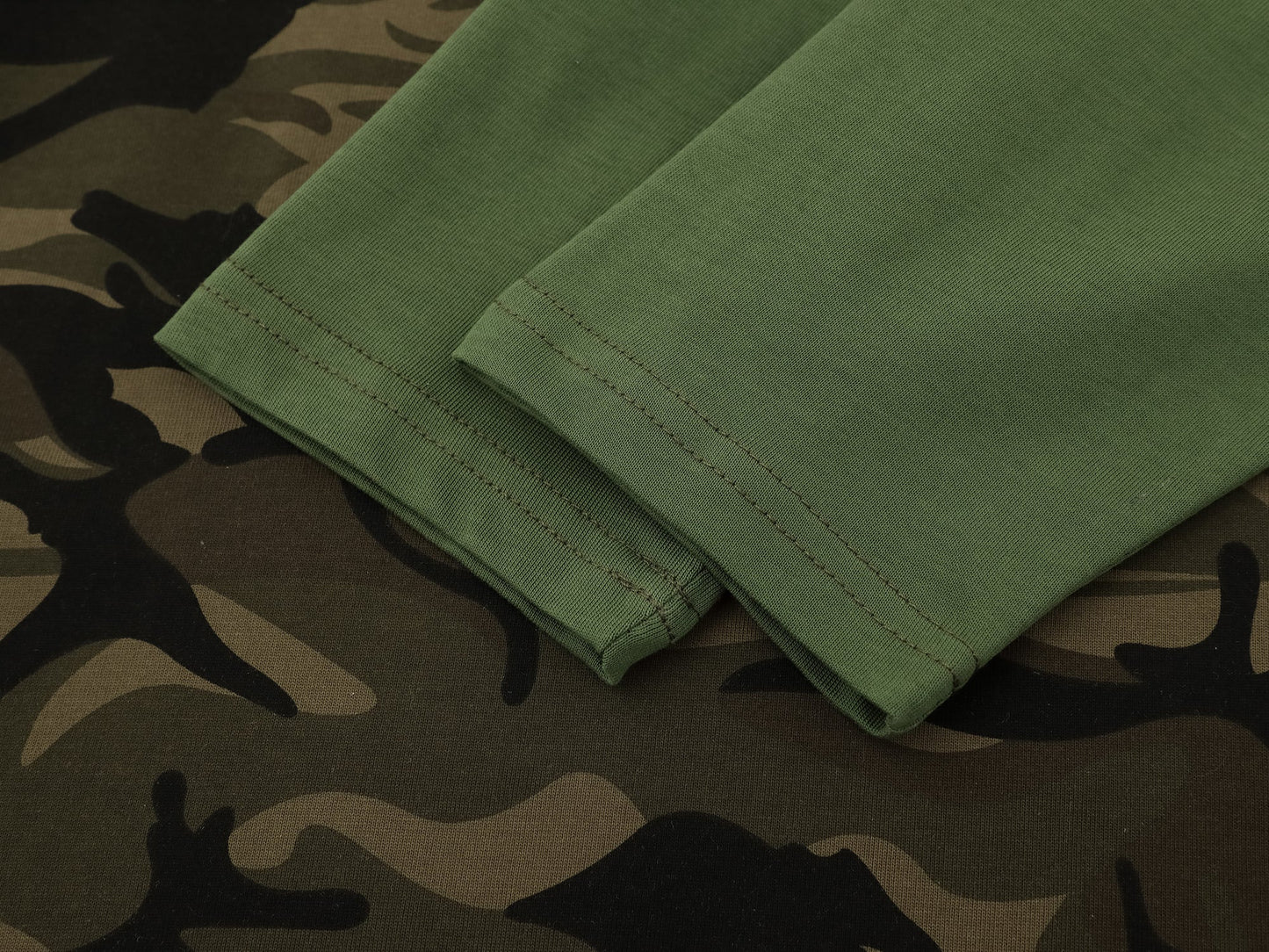 CapCabin Layered Camo Long Sleeve Tee