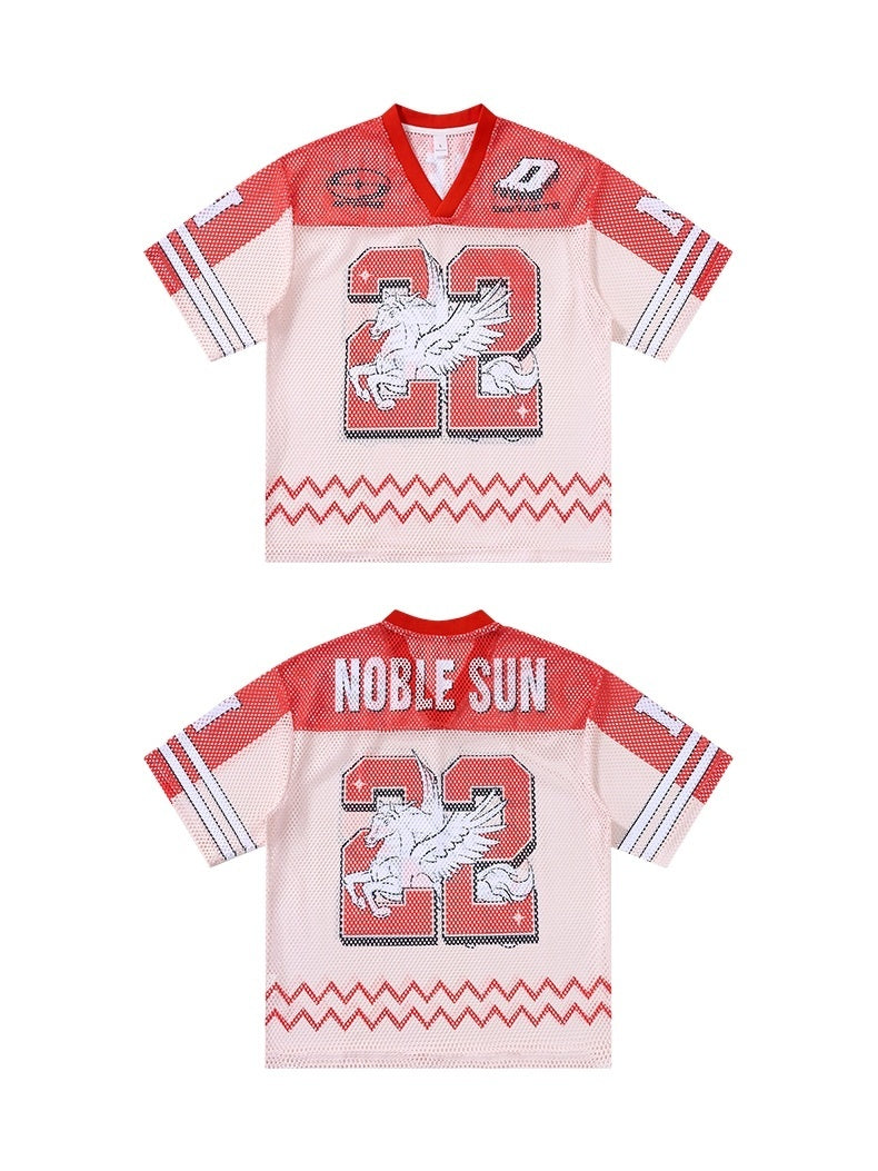 CapCabin “Noble Sun 22” Mesh Jersey T-Shirt