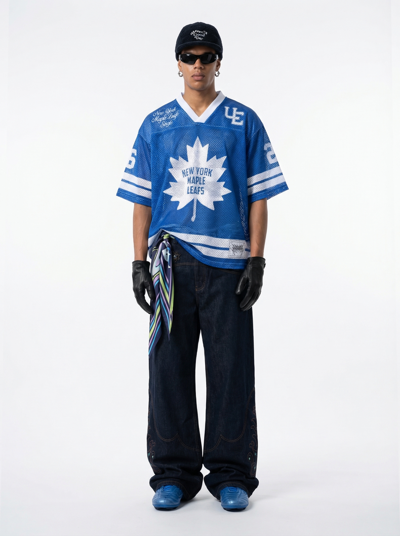 CapCabin “Maple 26” Mesh Jersey T-Shirt