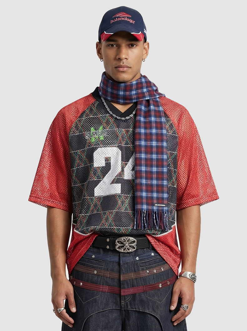 CapCabin “Varsity 24” Mesh Jersey T-Shirt