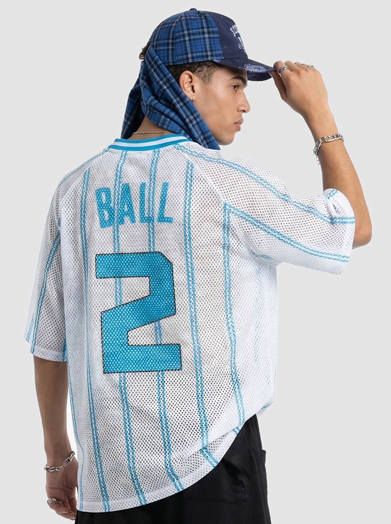 CapCabin “Charlotte 2” Mesh Jersey T-Shirt