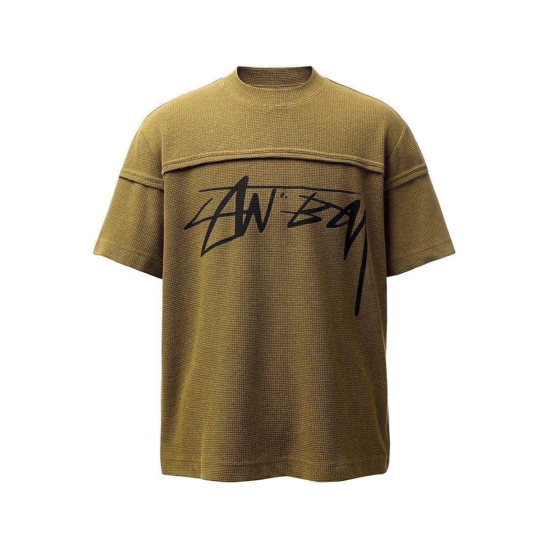 CapCabin Script Logo Waffle T-Shirt
