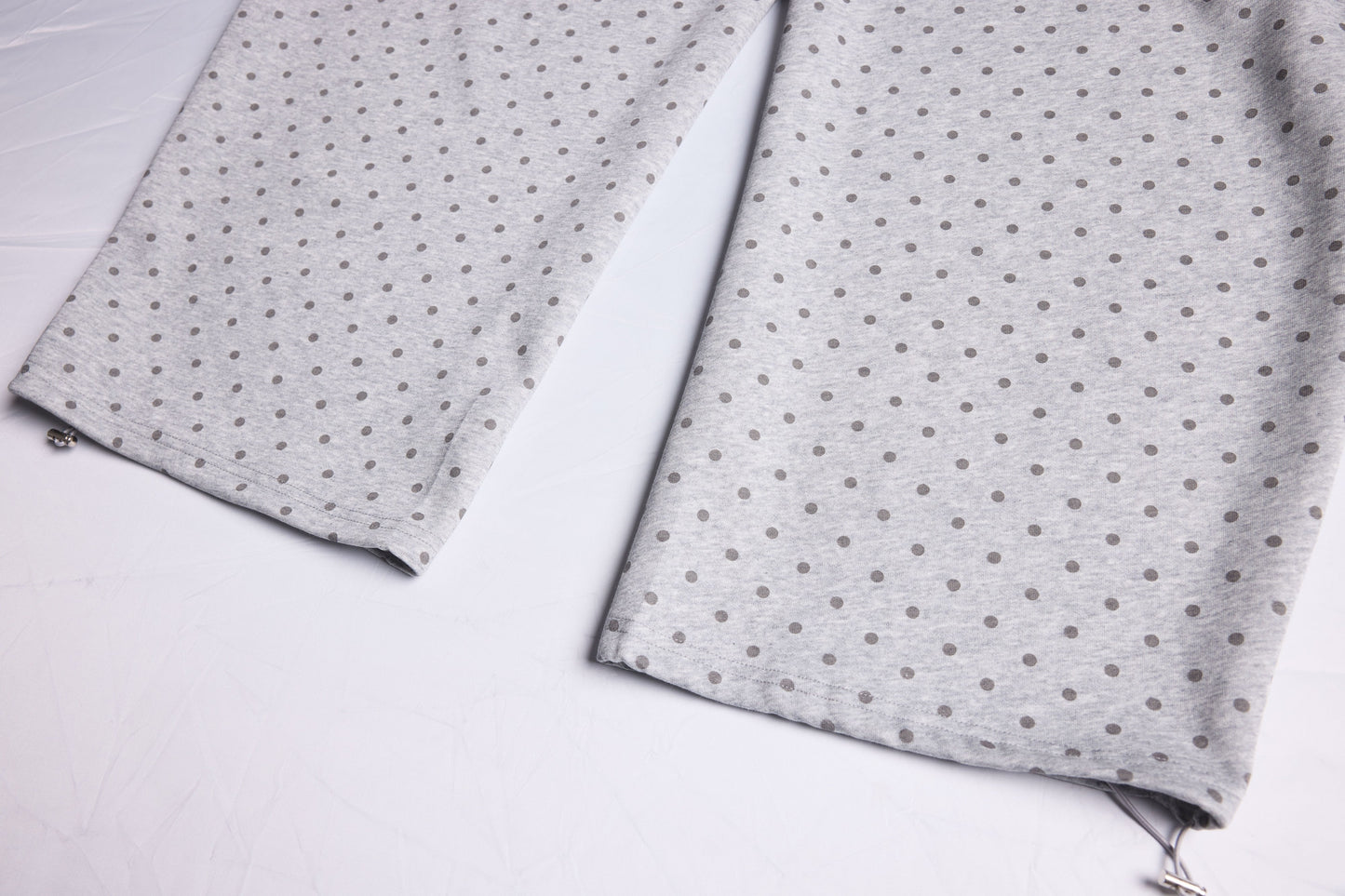 CapCabin Polka Dot Wide-Leg Sweatpants