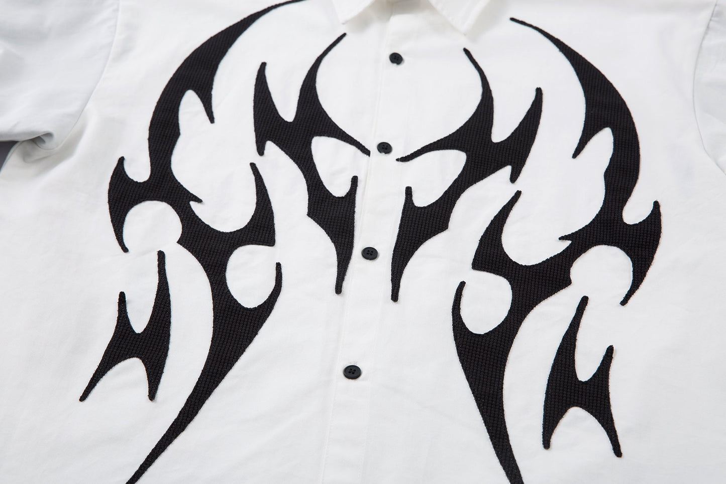 CapCabin Tribal Flame Layered Shirt
