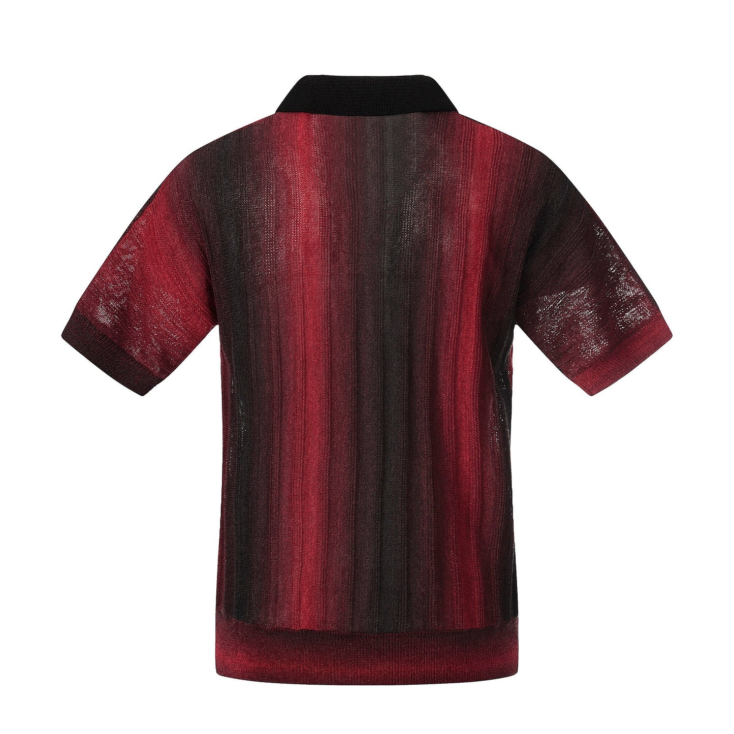 CapCabin “Gradient Knit Polo Tee”