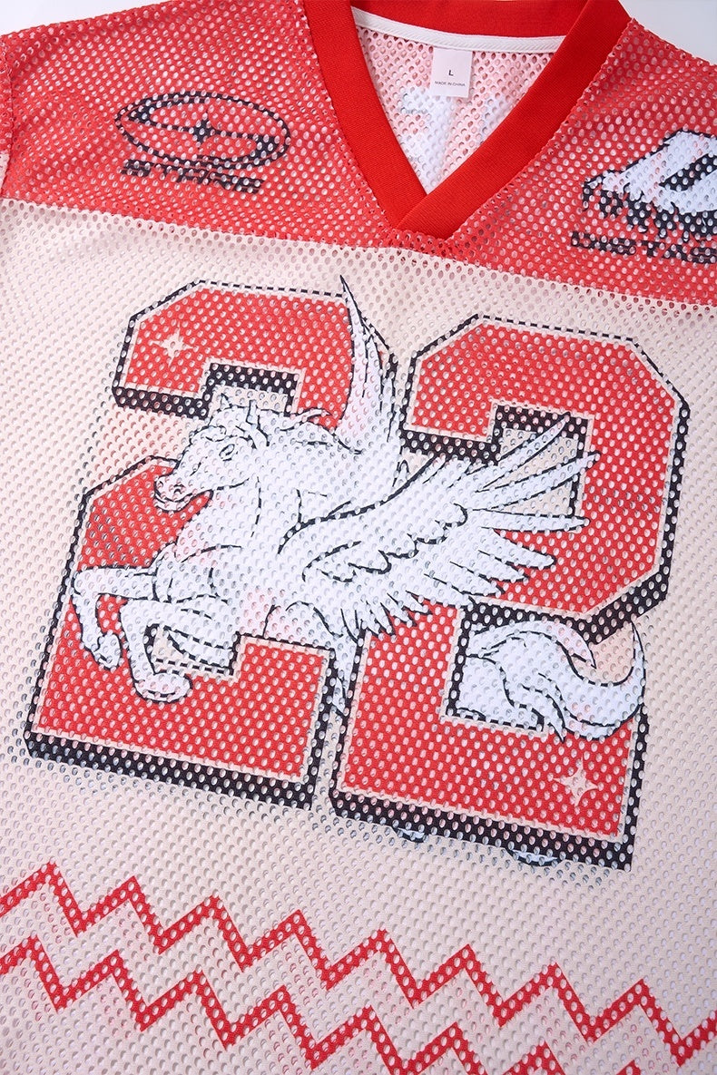 CapCabin “Noble Sun 22” Mesh Jersey T-Shirt
