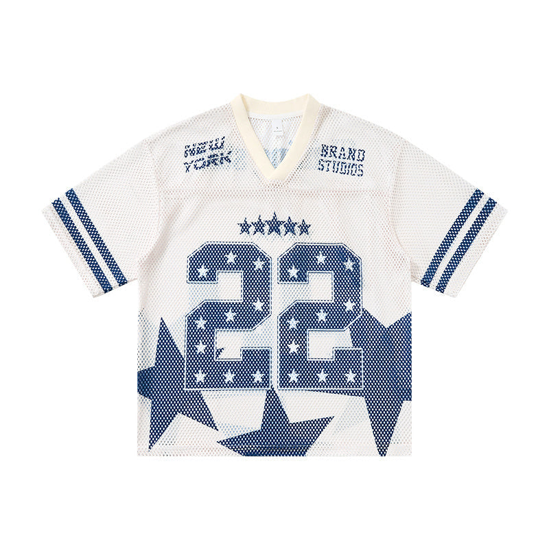 CapCabin “Shining Star 22” Mesh Jersey T-Shirt