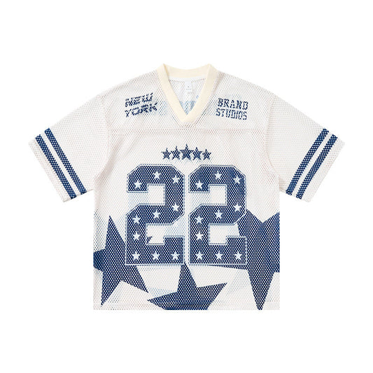 CapCabin “Shining Star 22” Mesh Jersey T-Shirt
