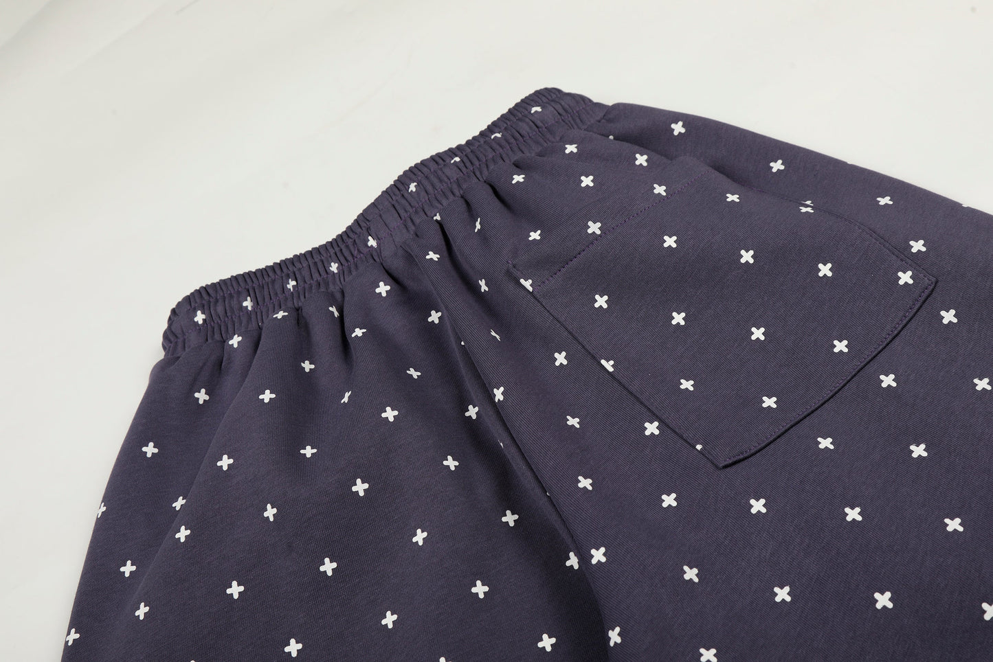 CapCabin Star Pattern Wide-Leg Pants