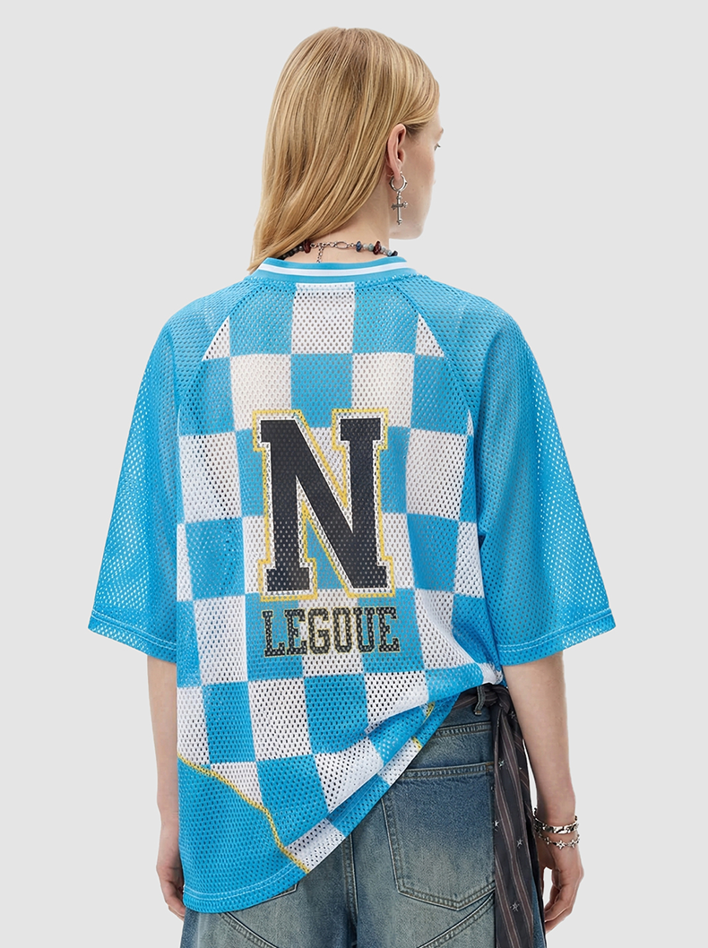 CapCabin “Wild Cats N” Mesh Jersey T-Shirt