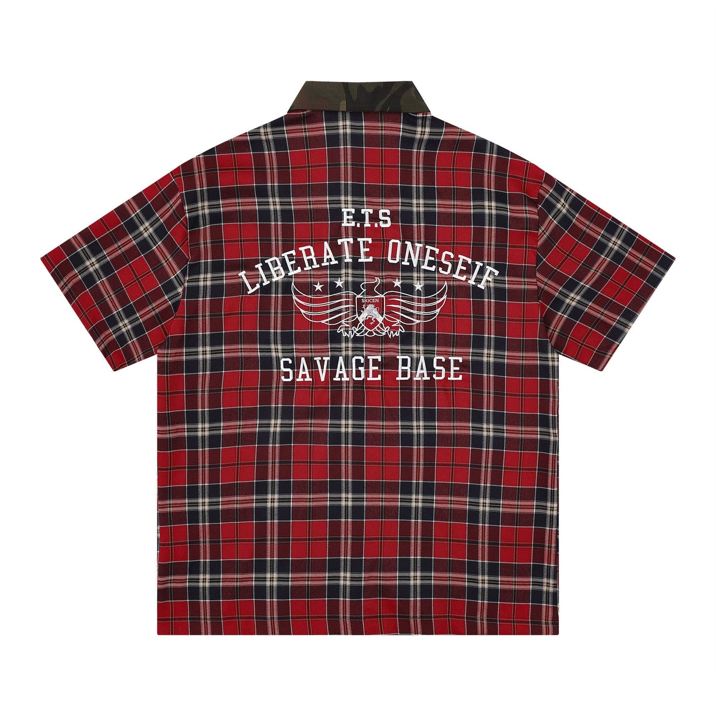 CapCabin “Savage Base” Plaid Shirt