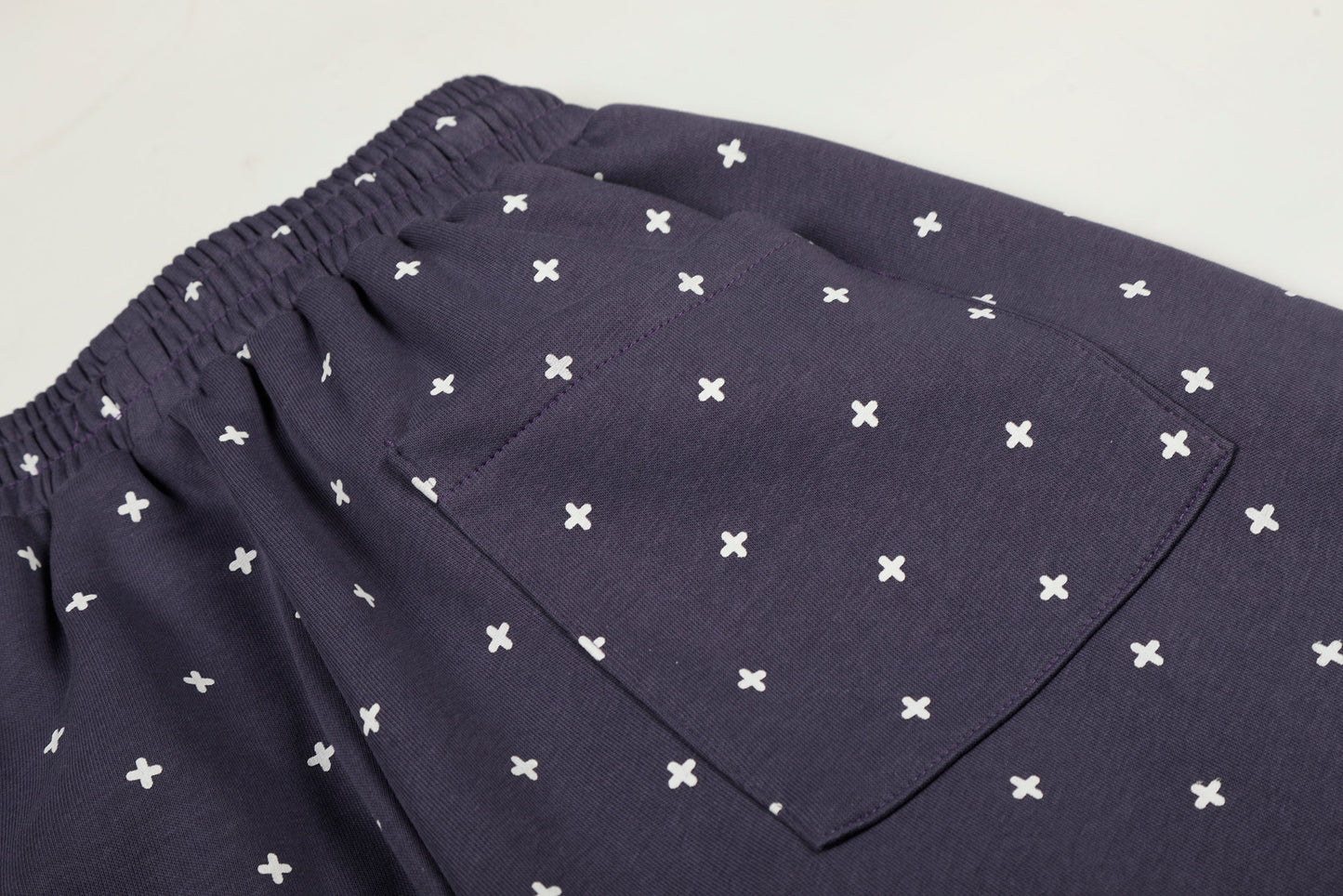 CapCabin Star Pattern Wide-Leg Pants