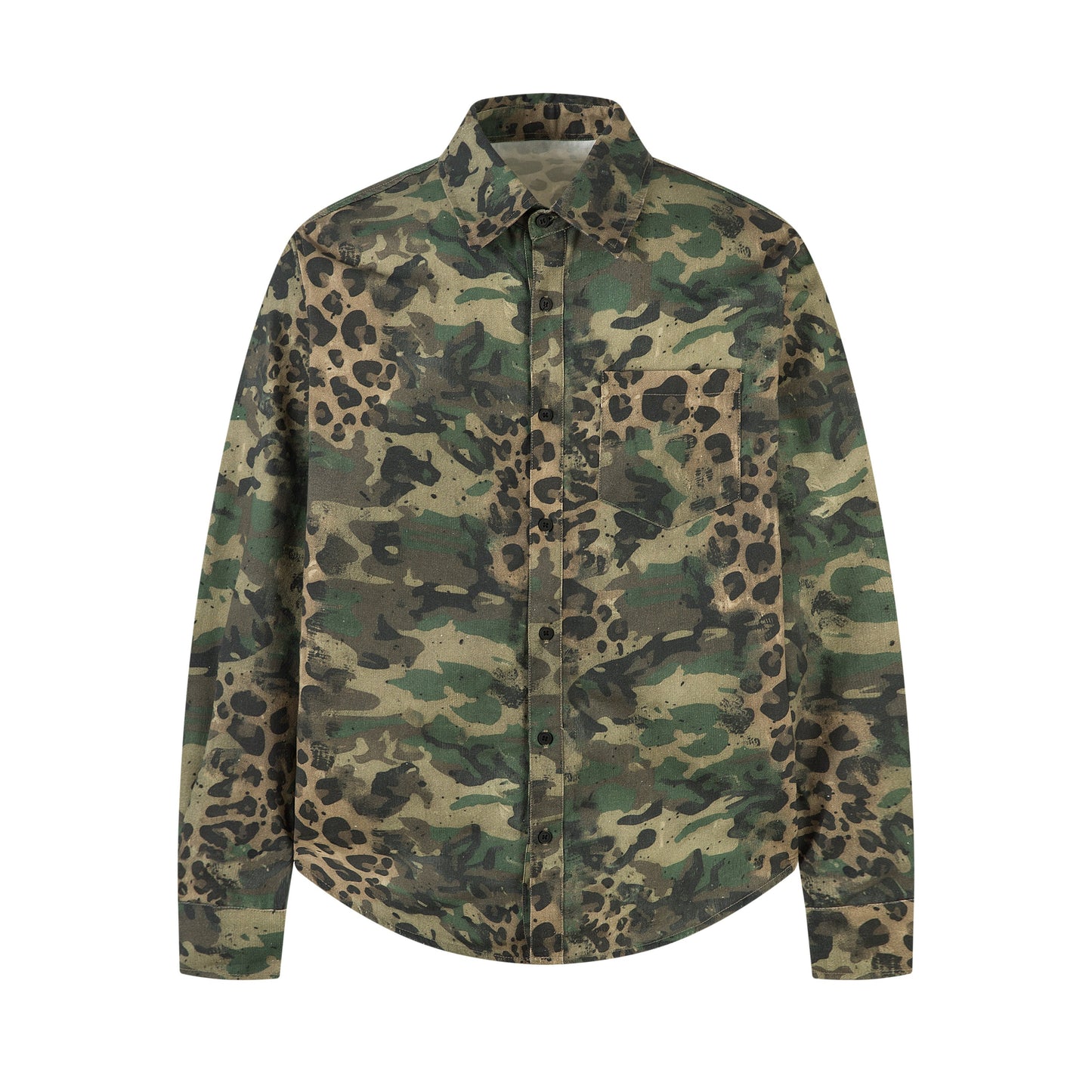 CapCabin Camo-Leopard Hybrid Utility Shirt
