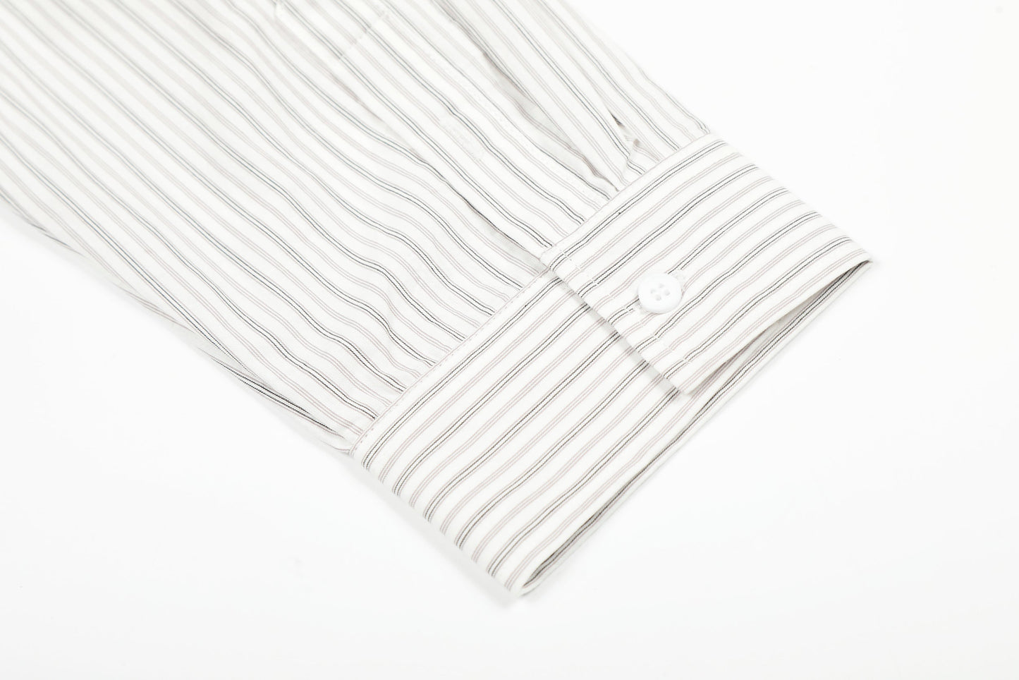 CapCabin Striped Logo Button-Up Shirt