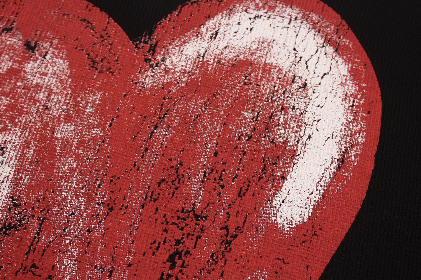 CapCabin Melted Heart Ribcage Graphic Tee